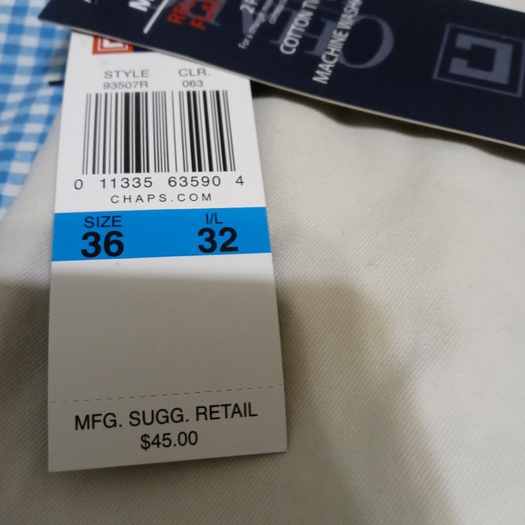 NWT Men's Chaps Pants - Picture 7 of 7